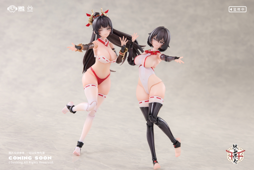 Combat Priestess Kikyou Uefuji 1/12 Scale Action Figure (With Bonus) Gallery Image 15