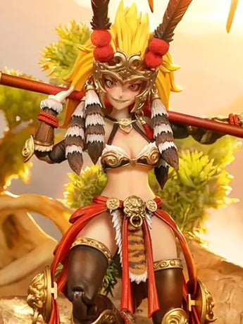 Journey to the West Westbound Bliss Wukong 1/9 Scale Action Figure Gallery Image 2