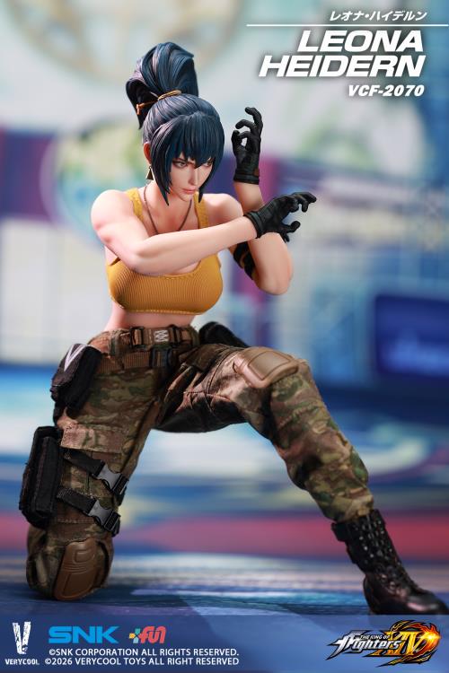 The King of Fighters XIV Leona Heidern 1/6 Scale Action Figure