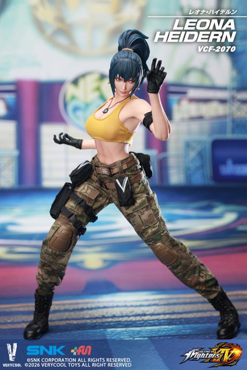 The King of Fighters XIV Leona Heidern 1/6 Scale Action Figure