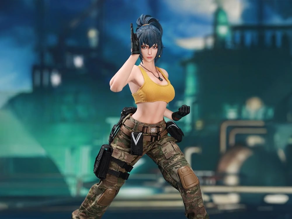 The King of Fighters XIV Leona Heidern 1/6 Scale Action Figure