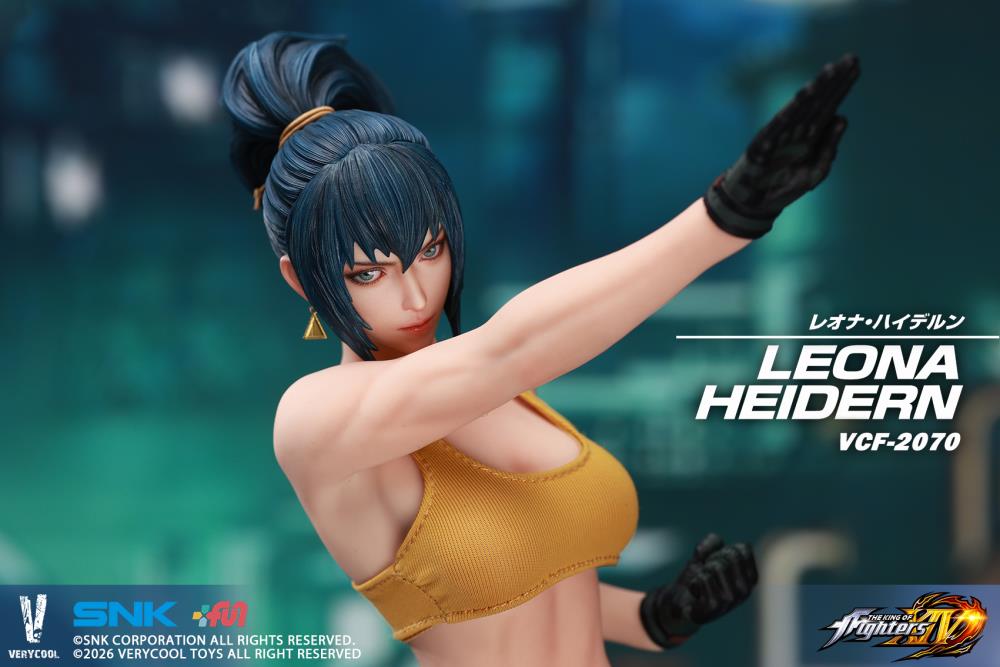 The King of Fighters XIV Leona Heidern 1/6 Scale Action Figure