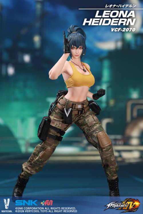 The King of Fighters XIV Leona Heidern 1/6 Scale Action Figure