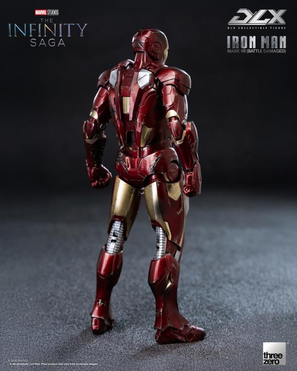 Marvel: The Infinity Saga DLX Iron Man Mark 7 (Battle Damaged Ver