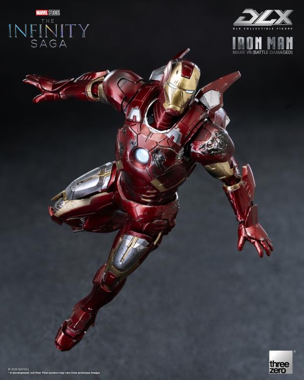 Marvel: The Infinity Saga DLX Iron Man Mark 7 (Battle Damaged Ver