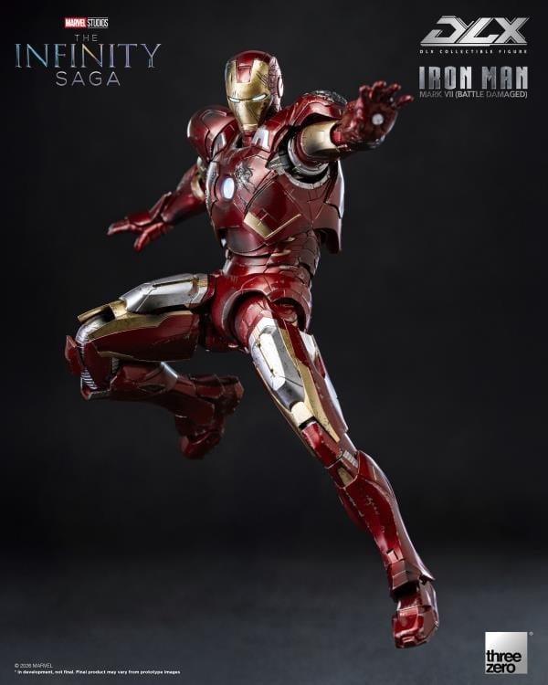 Marvel: The Infinity Saga DLX Iron Man Mark 7 (Battle Damaged Ver