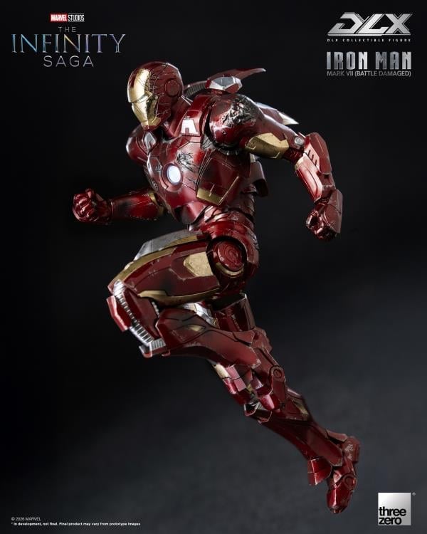 Marvel: The Infinity Saga DLX Iron Man Mark 7 (Battle Damaged Ver