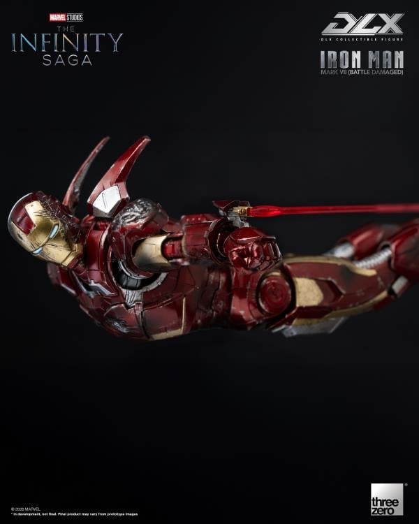 Marvel: The Infinity Saga DLX Iron Man Mark 7 (Battle Damaged Ver