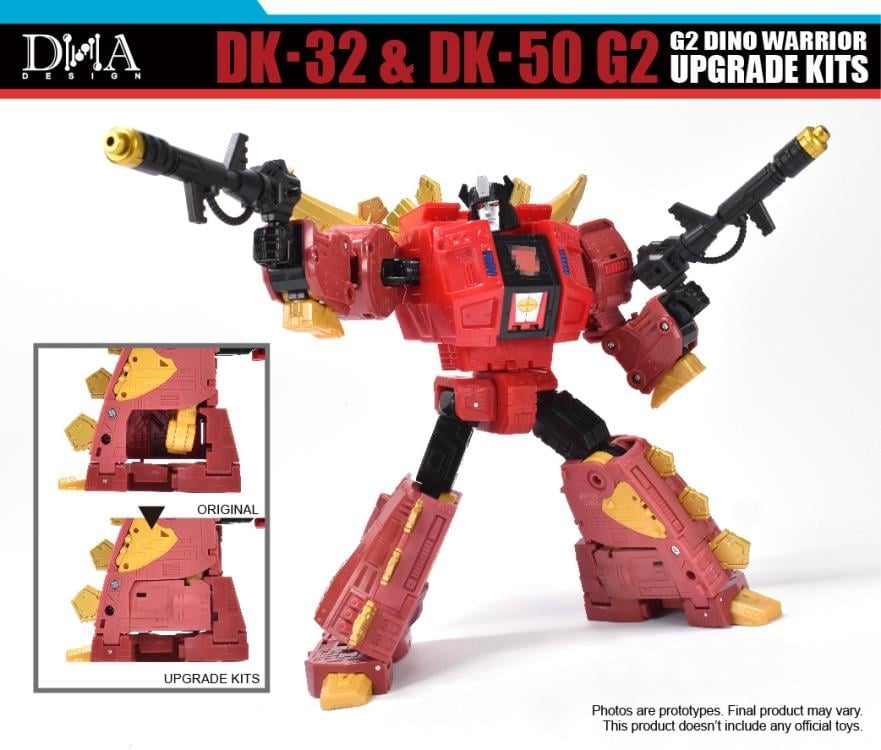 DK-32 & DK-50 G2 Dino Warrior Upgrade Kit Gallery Image 14