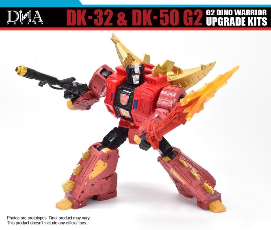 DK-32 & DK-50 G2 Dino Warrior Upgrade Kit Gallery Image 15