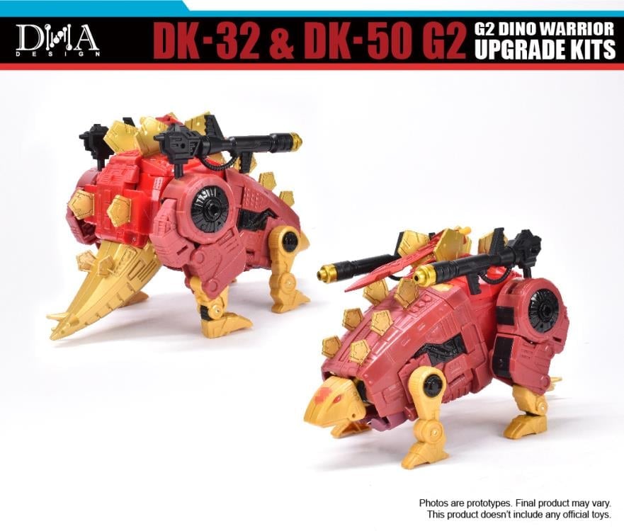 DK-32 & DK-50 G2 Dino Warrior Upgrade Kit Gallery Image 16