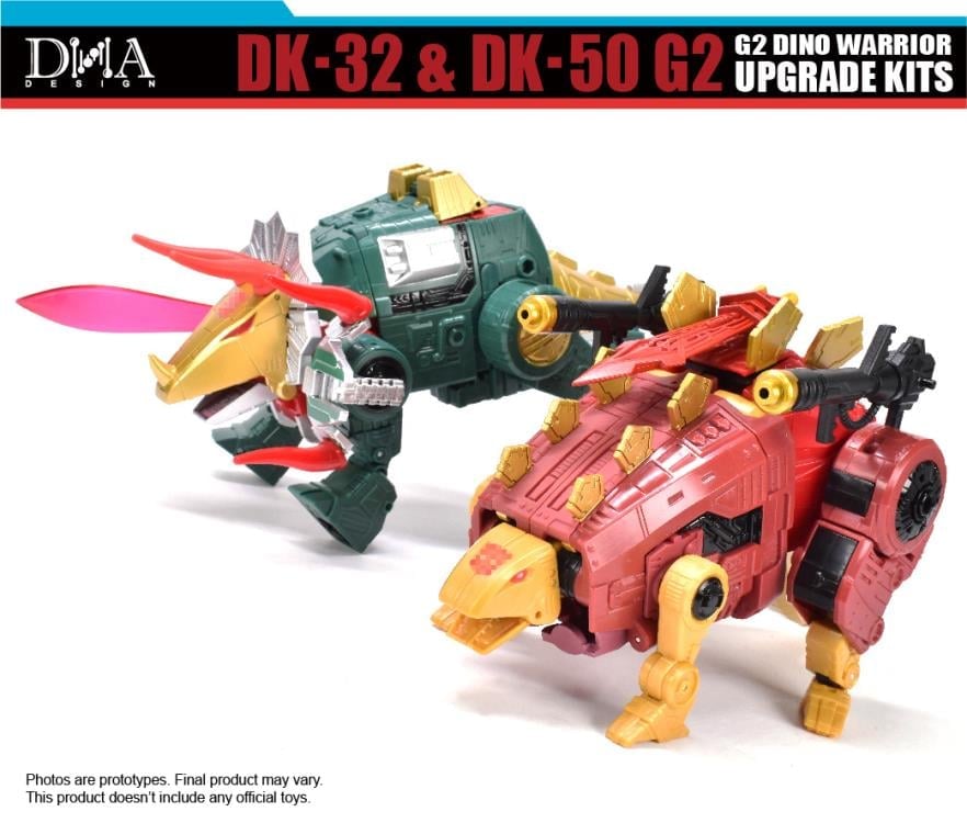 DK-32 & DK-50 G2 Dino Warrior Upgrade Kit Gallery Image 19