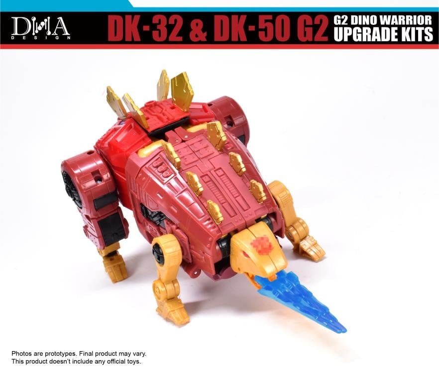 DK-32 & DK-50 G2 Dino Warrior Upgrade Kit Gallery Image 17