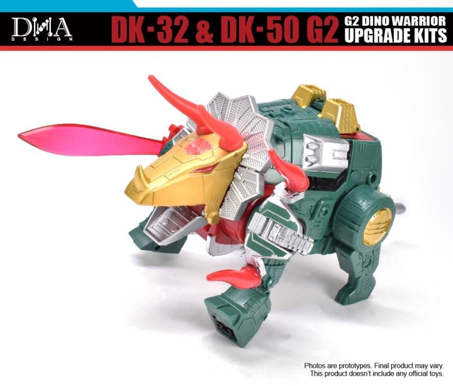 DK-32 & DK-50 G2 Dino Warrior Upgrade Kit Gallery Image 10