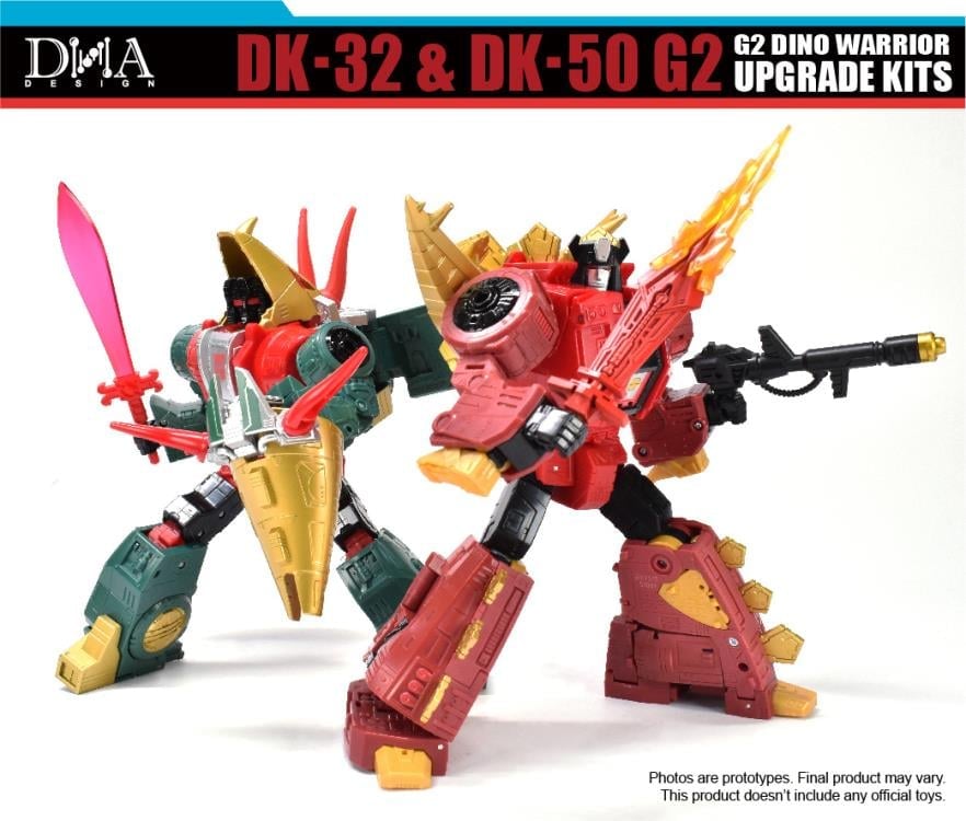 DK-32 & DK-50 G2 Dino Warrior Upgrade Kit Gallery Image 18