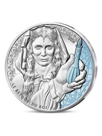 2026 France The Lord of the Rings Galadriel Limited Edition 10 Euro Silver Collectible Coin Gallery Image 2