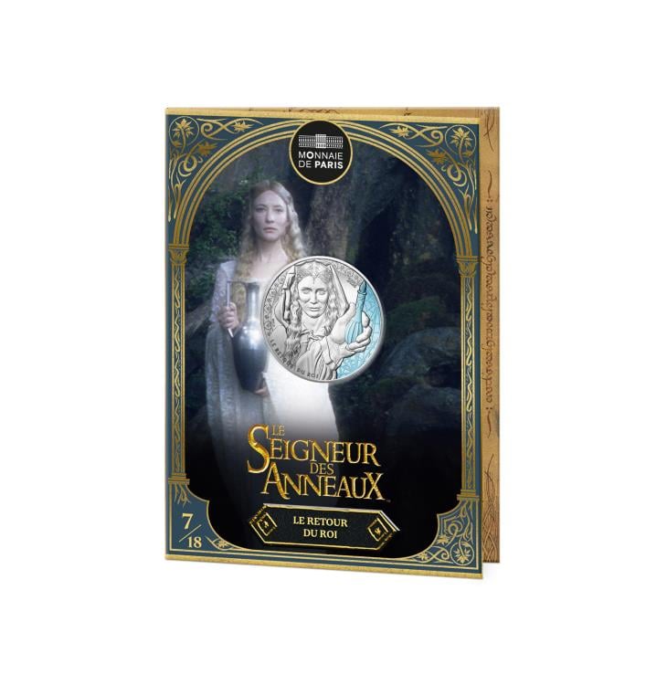 2026 France The Lord of the Rings Galadriel Limited Edition 10 Euro Silver Collectible Coin Gallery Image 6
