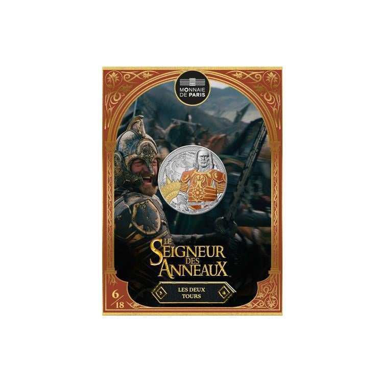 2026 France The Lord of the Rings Theoden Limited Edition 10 Euro Silver Collectible Coin Gallery Image 5