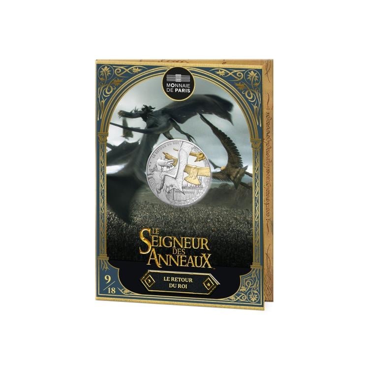 2026 France The Lord of the Rings Fighting Eagles Limited Edition 10 Euro Silver Collectible Coin Gallery Image 6