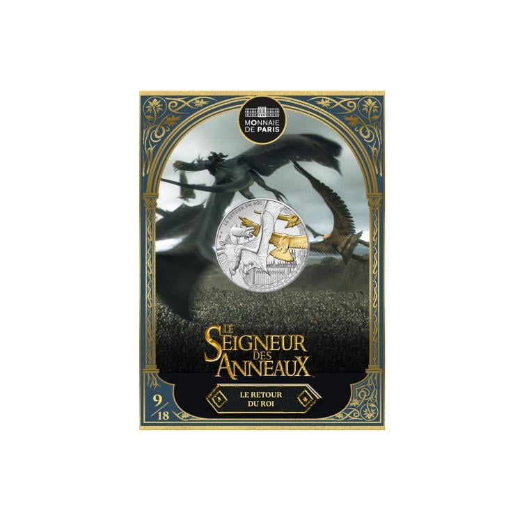 2026 France The Lord of the Rings Fighting Eagles Limited Edition 10 Euro Silver Collectible Coin Gallery Image 5