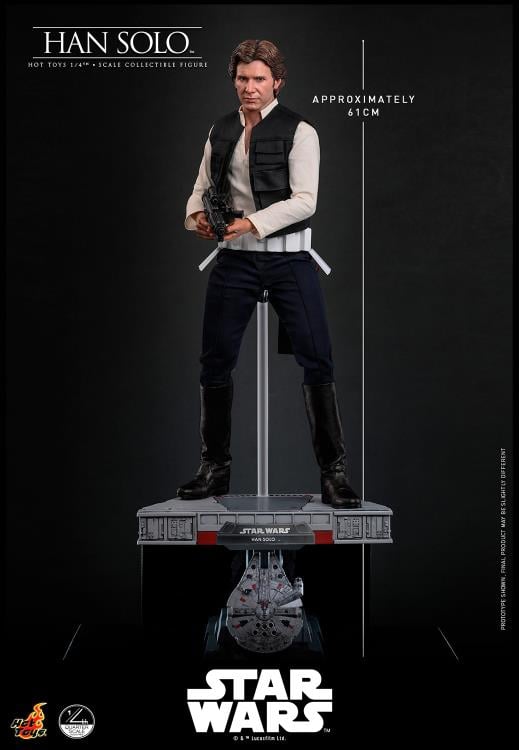 Star Wars: A New Hope QS026 Han Solo 1/4th Scale Collectible Figure Gallery Image 22