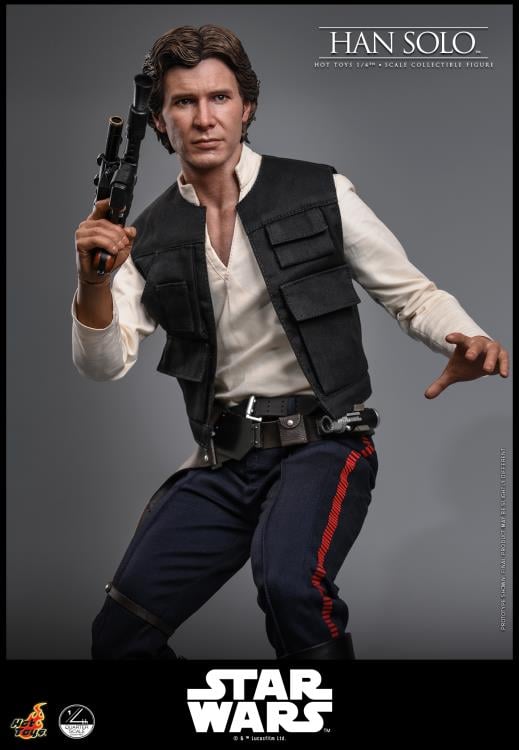 Star Wars: A New Hope QS026 Han Solo 1/4th Scale Collectible Figure Gallery Image 12