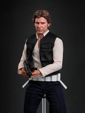 Star Wars: A New Hope QS026 Han Solo 1/4th Scale Collectible Figure Gallery Image 2
