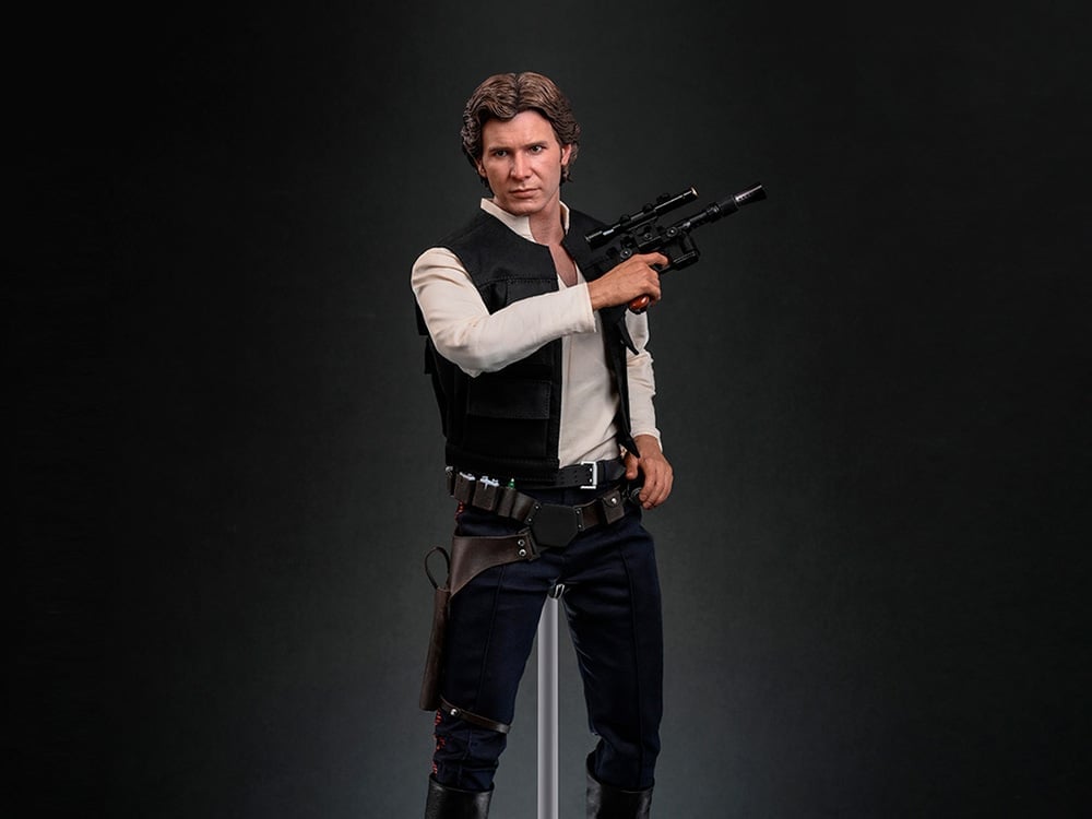 Star Wars: A New Hope QS026 Han Solo 1/4th Scale Collectible Figure Gallery Image 1