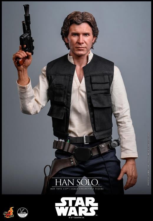 Star Wars: A New Hope QS026 Han Solo 1/4th Scale Collectible Figure Gallery Image 5