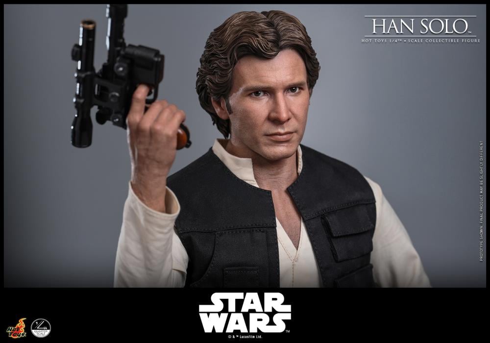 Star Wars: A New Hope QS026 Han Solo 1/4th Scale Collectible Figure Gallery Image 17