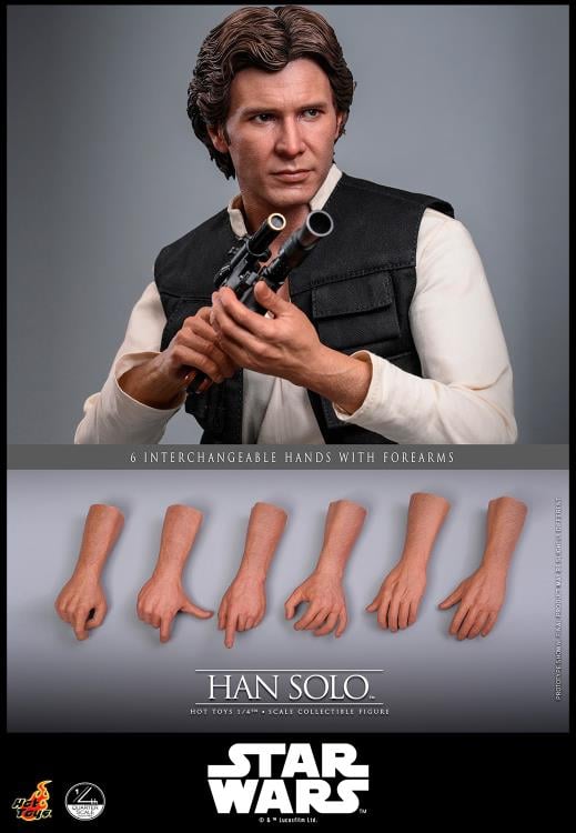 Star Wars: A New Hope QS026 Han Solo 1/4th Scale Collectible Figure Gallery Image 19