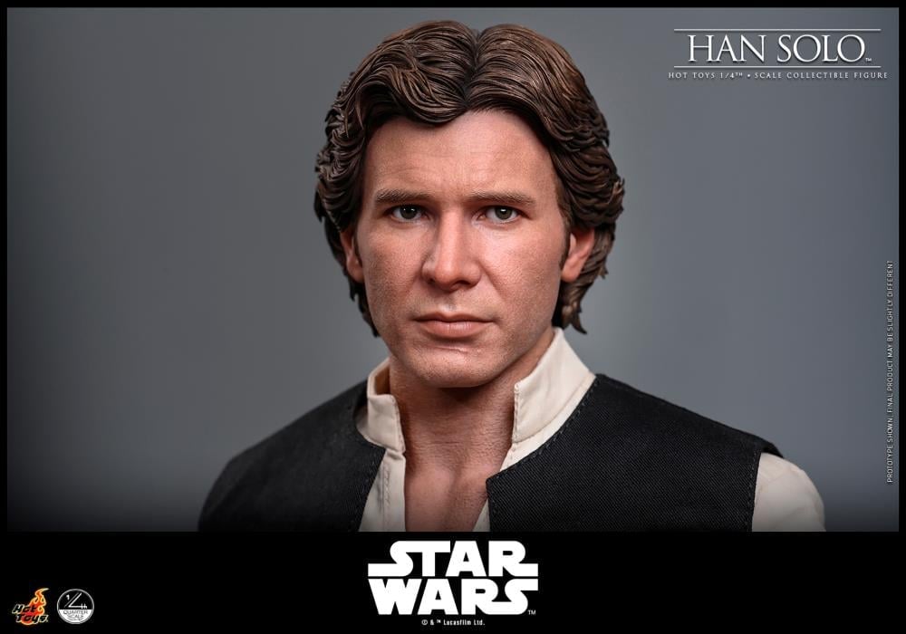 Star Wars: A New Hope QS026 Han Solo 1/4th Scale Collectible Figure Gallery Image 15
