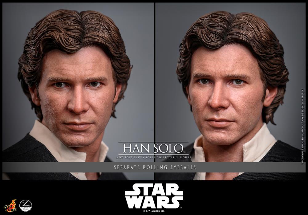 Star Wars: A New Hope QS026 Han Solo 1/4th Scale Collectible Figure Gallery Image 18