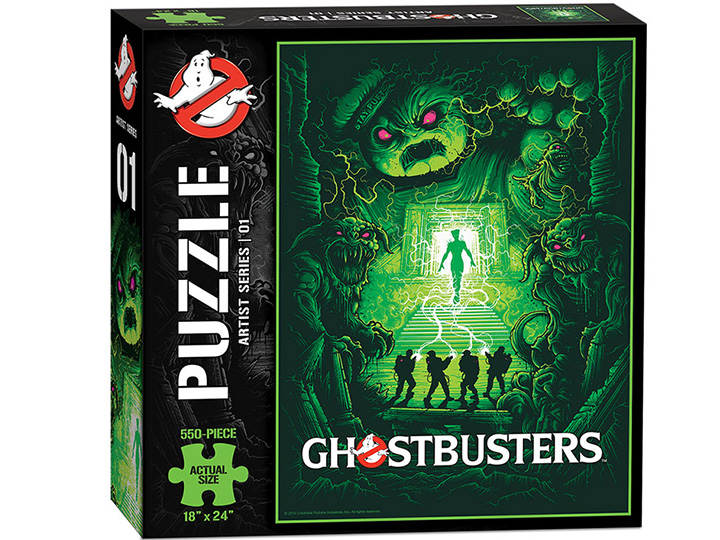 Ghostbusters Artist Series 01 550-Piece Puzzle Gallery Image 1