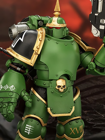 Warhammer: The Horus Heresy Salamanders MKIII Tactical Legionary 1/18 Scale Action Figure Gallery Image 2