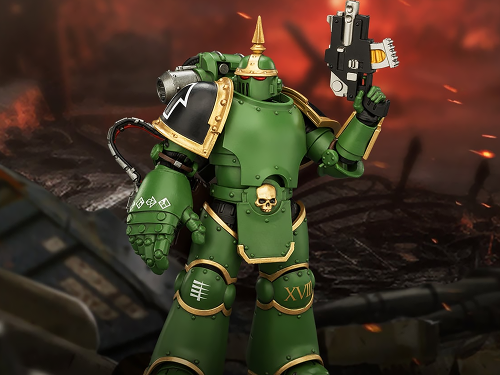 Warhammer: The Horus Heresy Salamanders MKIII Tactical Legionary 1/18 Scale Action Figure Gallery Image 1