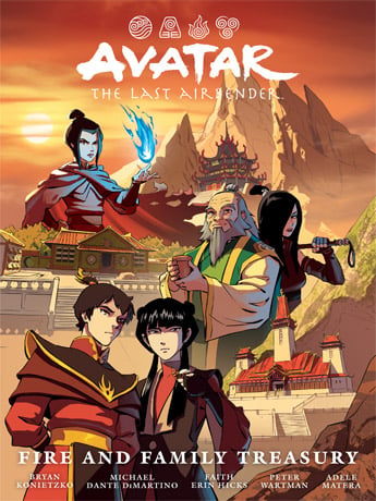 Avatar: The Last Airbender Fire and Family Treasury Library Edition Gallery Image 2