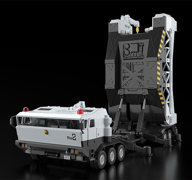 Mobile Police Patlabor Moderoid Type 98 Special Command Vehicle & Type 99 Special Labor Carrier Model Kit Set (2nd Reissue) Gallery Image 7