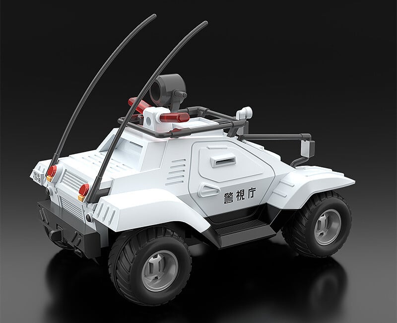 Mobile Police Patlabor Moderoid Type 98 Special Command Vehicle & Type 99 Special Labor Carrier Model Kit Set (2nd Reissue) Gallery Image 5