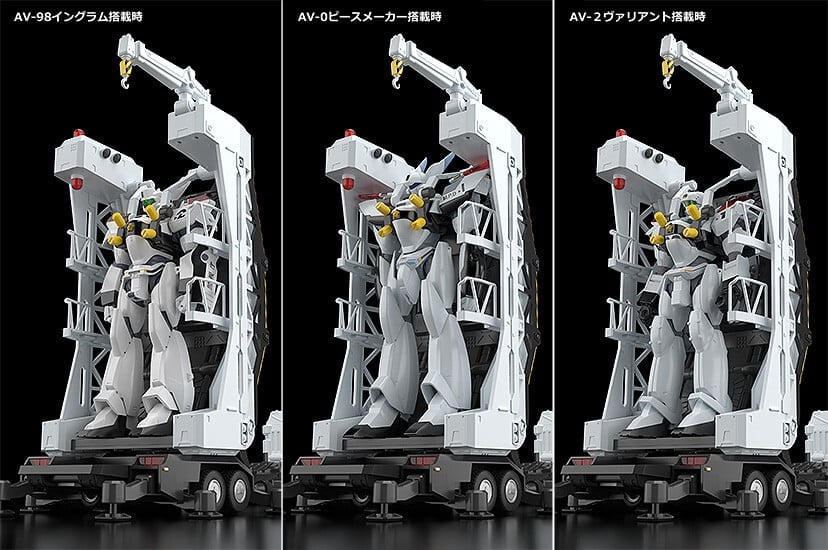 Mobile Police Patlabor Moderoid Type 98 Special Command Vehicle & Type 99 Special Labor Carrier Model Kit Set (2nd Reissue) Gallery Image 16