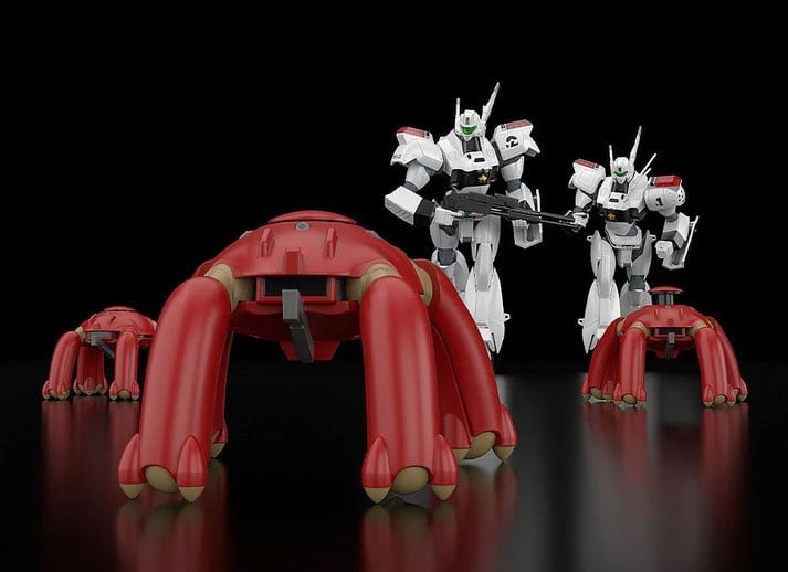 Mobile Police Patlabor Moderoid HL-98 Hercules 21 & ASV99 Boxer (Alternate Ver.) & Cardia Model Kit Set Model Kit Gallery Image 5