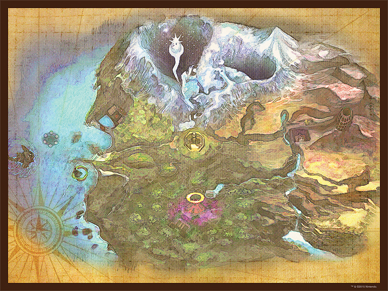 The Legend of Zelda: Majora's Mask Termina Map Collector's 550-Piece Puzzle Gallery Image 4