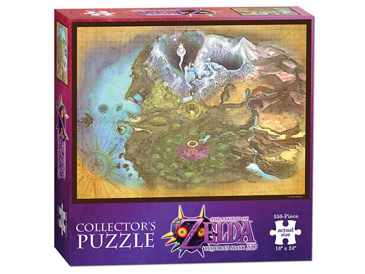 The Legend of Zelda: Majora's Mask Termina Map Collector's 550-Piece Puzzle Gallery Image 1