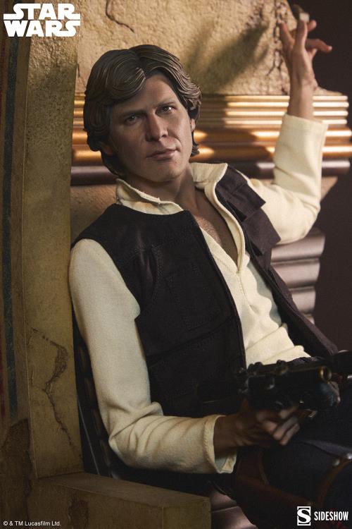 Star Wars Premium Format Mixed Media Han Solo: Sorry About the Mess Statue Gallery Image 9