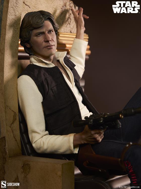 Star Wars Premium Format Mixed Media Han Solo: Sorry About the Mess Statue Gallery Image 6
