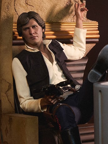 Star Wars Premium Format Mixed Media Han Solo: Sorry About the Mess Statue Gallery Image 2