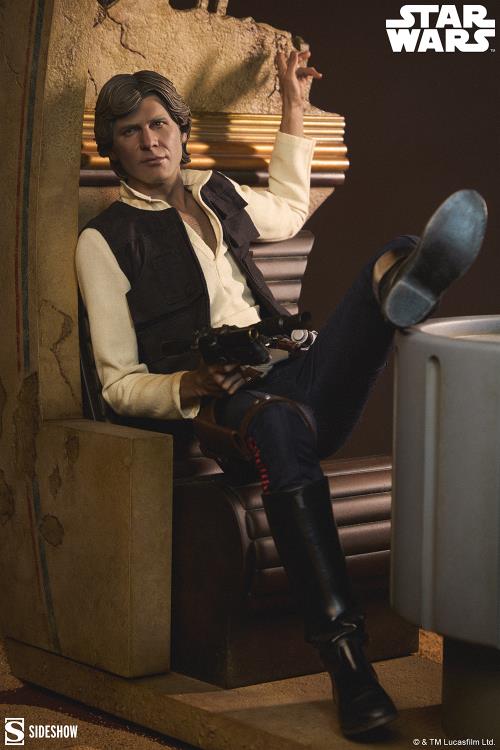 Star Wars Premium Format Mixed Media Han Solo: Sorry About the Mess Statue Gallery Image 10