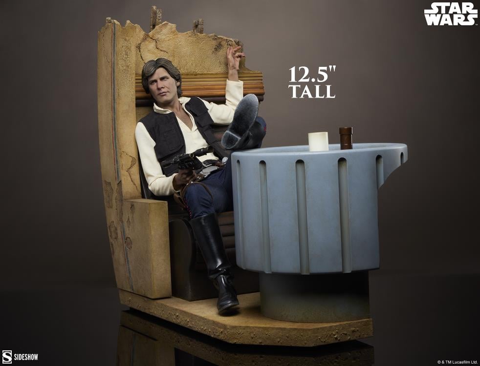 Star Wars Premium Format Mixed Media Han Solo: Sorry About the Mess Statue Gallery Image 14