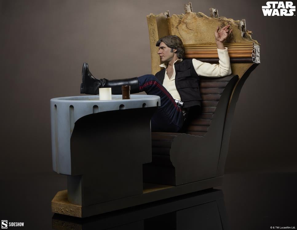 Star Wars Premium Format Mixed Media Han Solo: Sorry About the Mess Statue Gallery Image 13