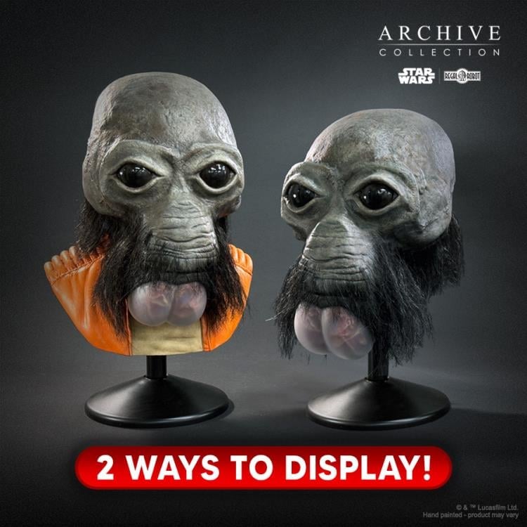 Star Wars: A New Hope Walrus Man (Ben Burtt Signature Edition) Life-Sized Limited Editon Bust Gallery Image 6